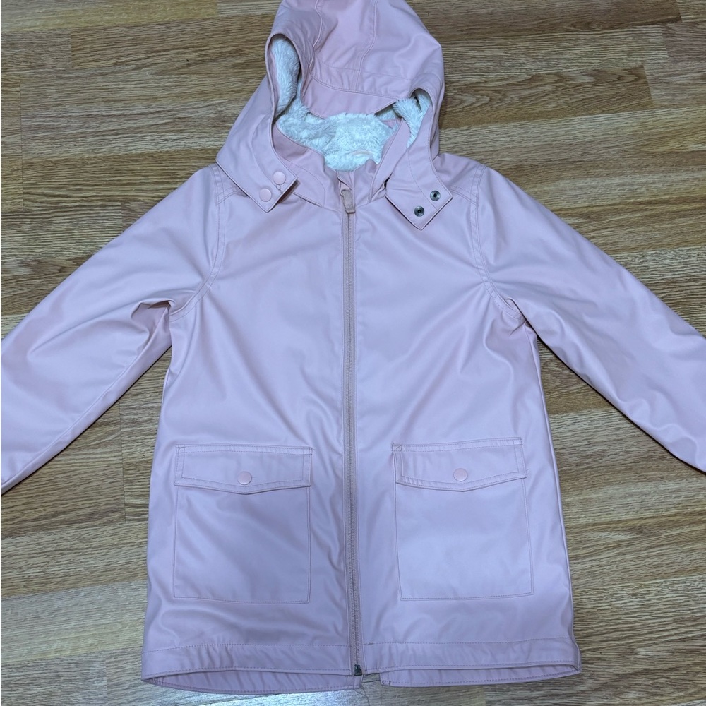 H and M kids Fur Lined Rain Coat